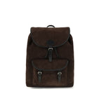 Valentino Garavani Brown Calf Leather Bos Taurus Backpack