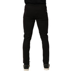 Dolce & Gabbana Black Wool Jogger Men Sweatpants Trouser Pants