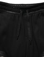 Dolce & Gabbana Black Mid Waist Cargo Jogger Sweatpants Pants