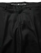 Dolce & Gabbana Black Wool Slim Fit Formal 2 Piece Men Suit