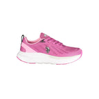 U.S. POLO ASSN. Pink Polyurethane Women Sneaker U.S. POLO ASSN.
