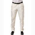 Dolce & Gabbana White Floral Men Dress Formal Trouser Pants
