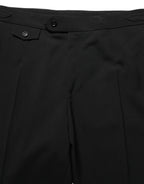 Dolce & Gabbana Black Tapered Leg Men Dress Trouser Pants Dolce & Gabbana