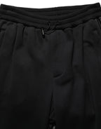 Dolce & Gabbana Black Mid Waist Cargo Jogger Sweatpants Pants