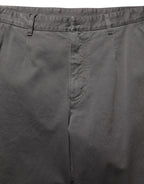 Dolce & Gabbana Dark Gray MidWaist Straight Men Trouser Pants