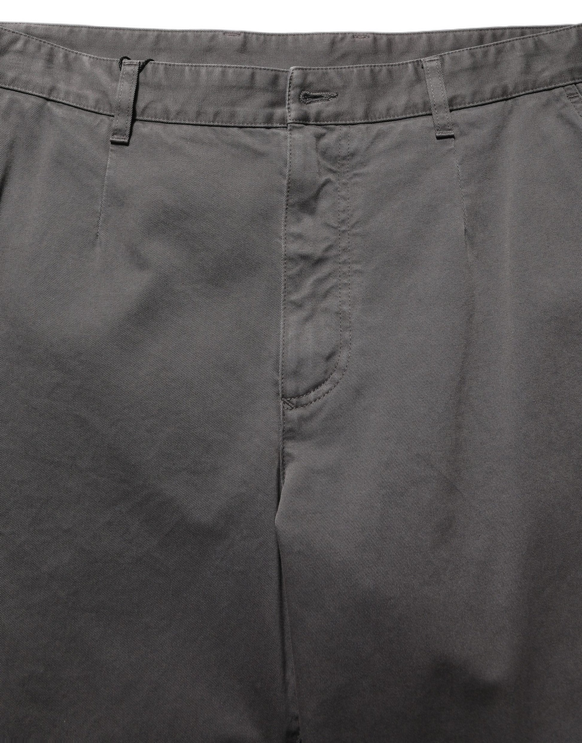 Dolce & Gabbana Dark Gray MidWaist Straight Men Trouser Pants