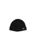 Valentino Garavani Black Cashmere Beanie Valentino Garavani