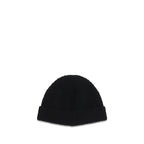 Valentino Garavani Black Cashmere Beanie Valentino Garavani