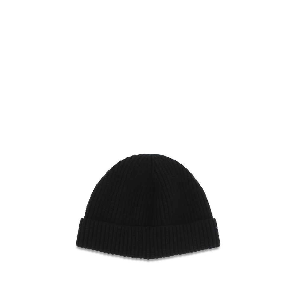 Valentino Garavani Black Cashmere Beanie Valentino Garavani