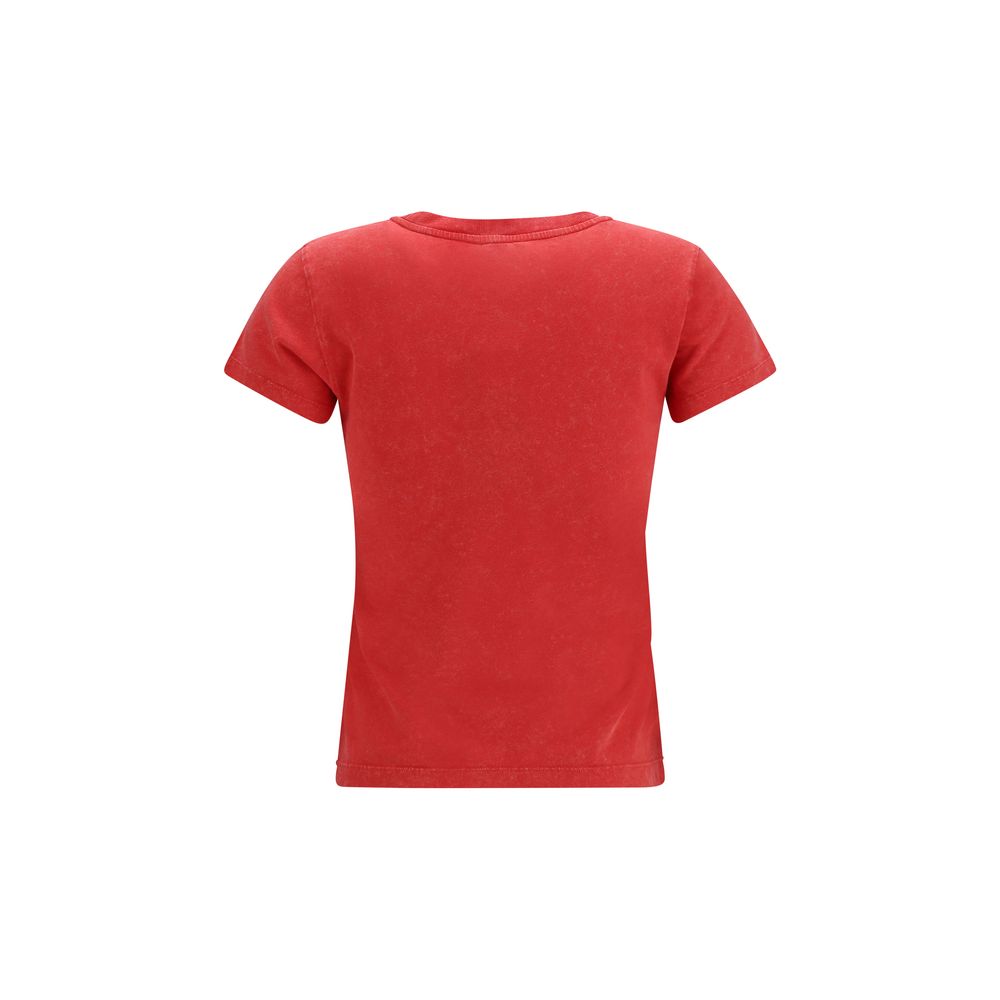 Ganni Multicolor Cotton T-Shirt Ganni