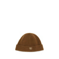 Valentino Garavani Brown Cashmere Beanie Valentino Garavani