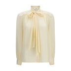 Chloé Beige Polyester Blouse Chloé