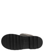 Dolce & Gabbana Black Leather Mid Calf Chunky Men Boots Shoes Dolce & Gabbana