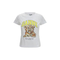 Ganni White Cotton Sweatshirt