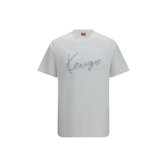Kenzo White Cotton T-Shirt Kenzo