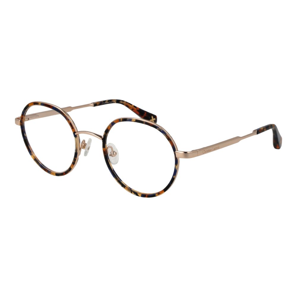 Christian Lacroix Gold Metal & Plastic Glasses Frames Christian Lacroix