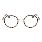 Christian Lacroix gold metal and plastic glasses frames with stylish design and clear lenses, showcasing elegant eyewear style.