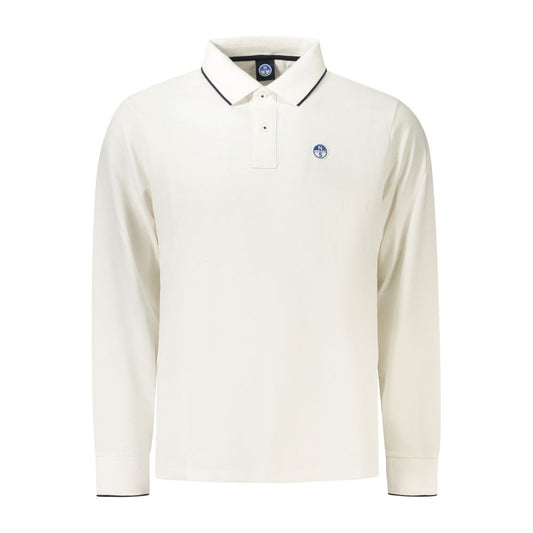 North Sails White Cotton Men's Polo North Sails