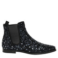 Dolce & Gabbana Black Embellished Chelsea Ankle Boots Shoes Dolce & Gabbana
