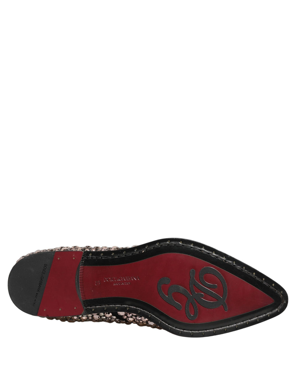Dolce & Gabbana Silver Embellished Chelsea Ankle Boots Shoes Dolce & Gabbana