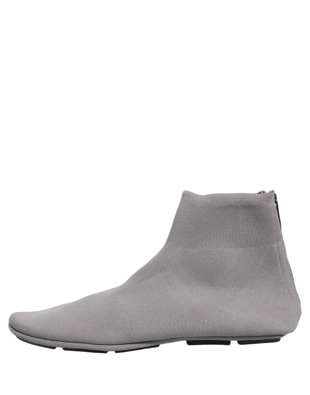 Dolce & Gabbana Gray Stretch Mesh Men Ankle Boots Shoes Dolce & Gabbana