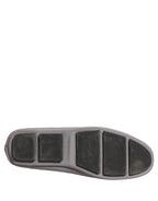 Dolce & Gabbana gray stretch mesh men's ankle boots with sleek design and modern style.