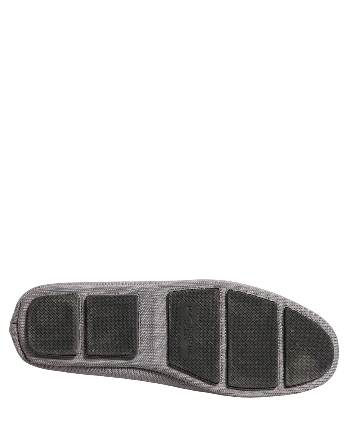 Dolce & Gabbana gray stretch mesh men's ankle boots with sleek design and modern style.
