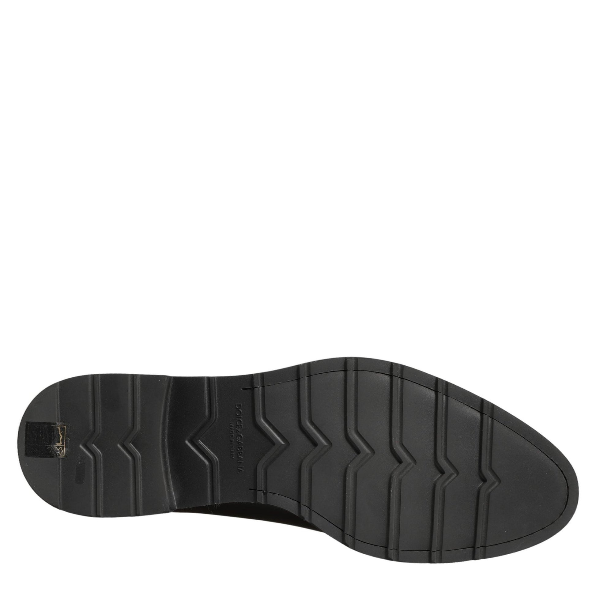 Dolce & Gabbana Black Leather Men Oxford Dress Formal Shoes Dolce & Gabbana