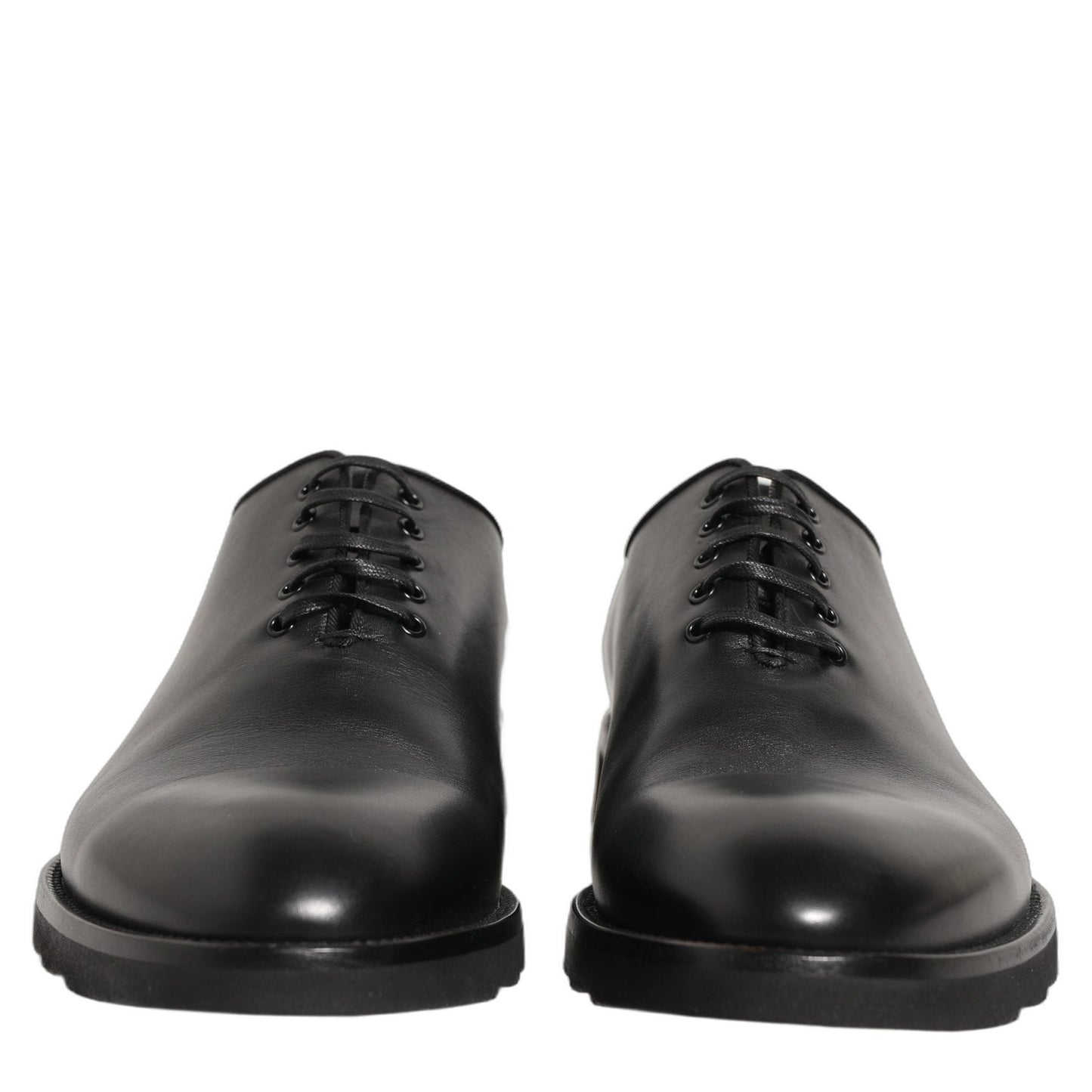 Dolce & Gabbana Black Leather Men Oxford Dress Formal Shoes Dolce & Gabbana