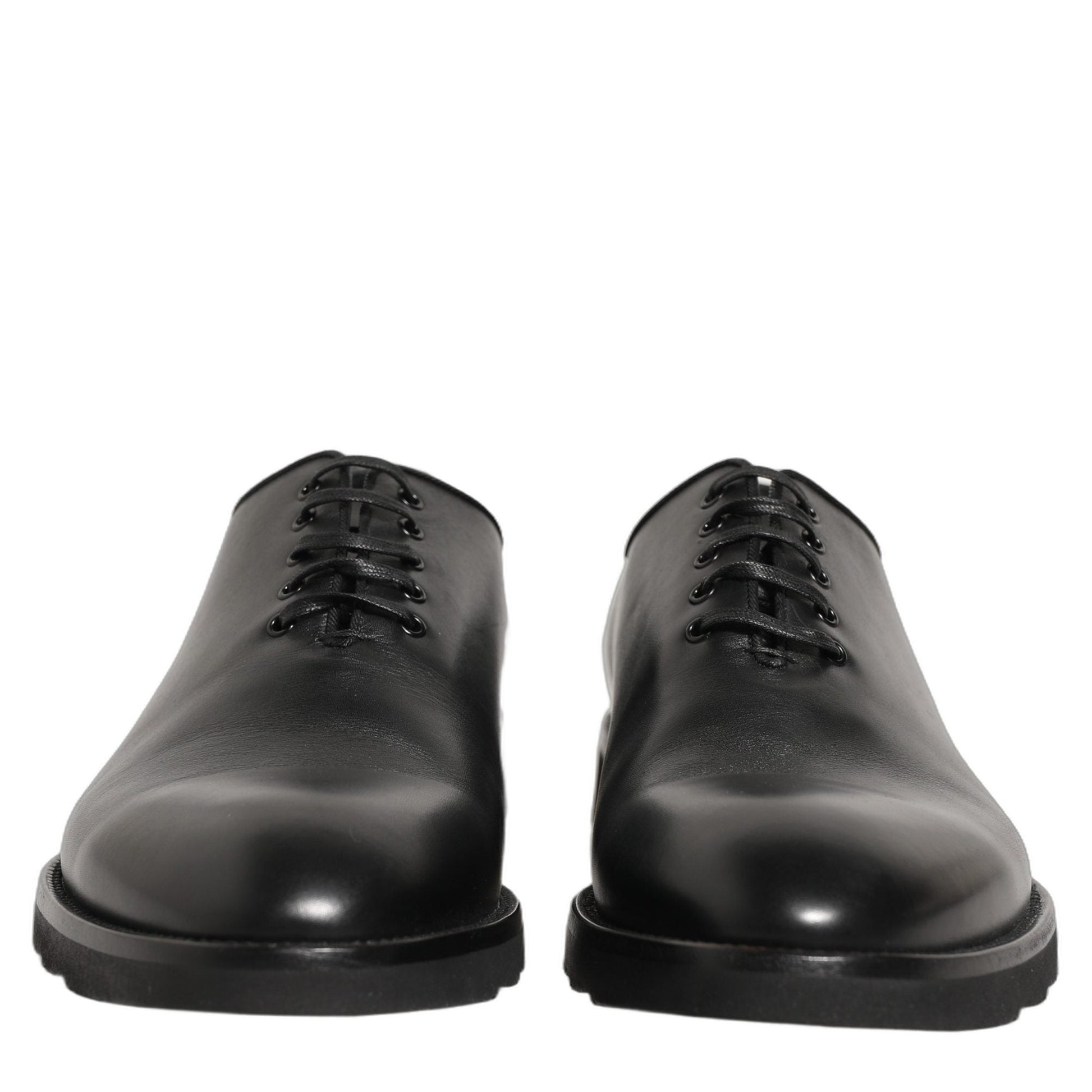 Dolce & Gabbana Black Leather Men Oxford Dress Formal Shoes Dolce & Gabbana