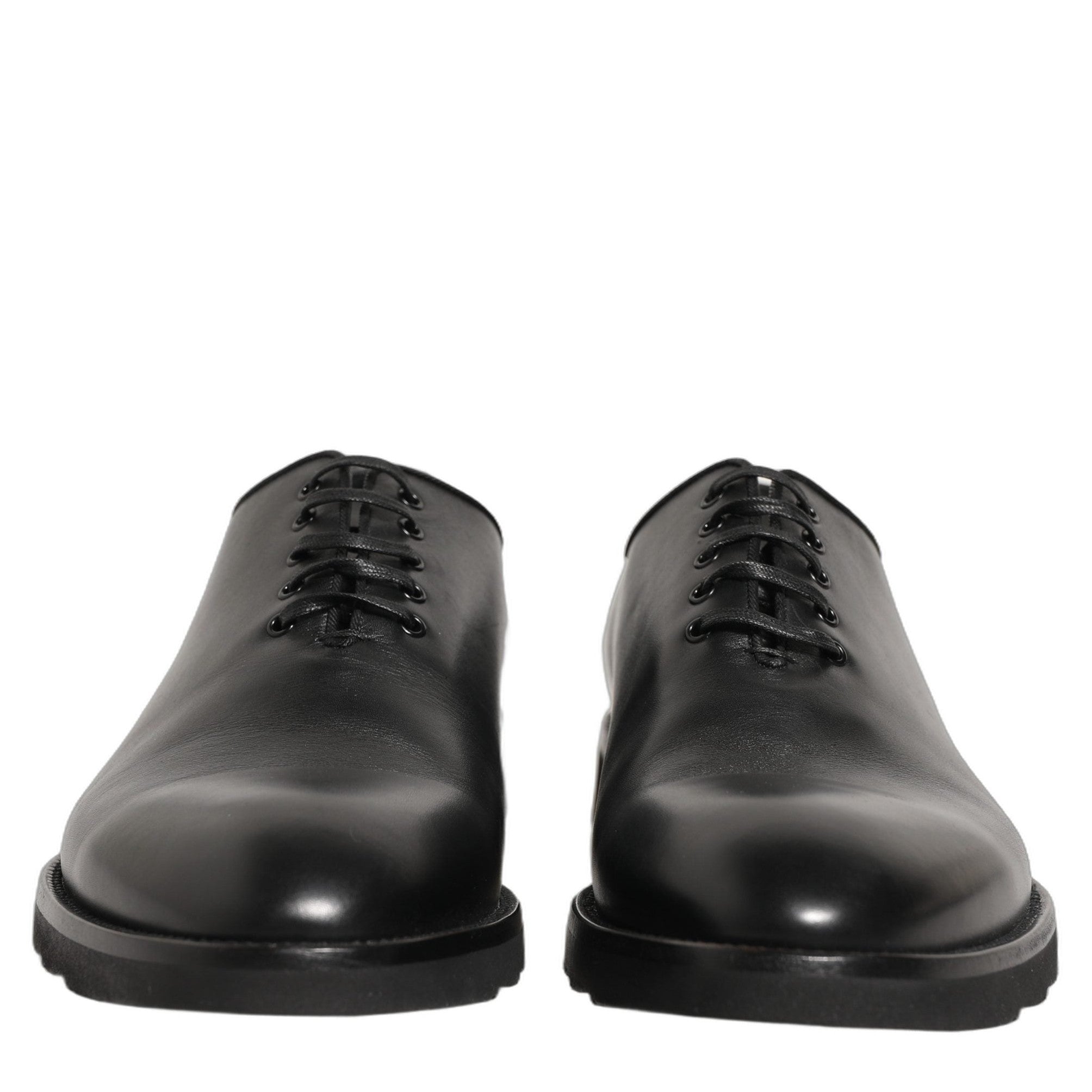Dolce & Gabbana Black Leather Men Oxford Dress Formal Shoes Dolce & Gabbana