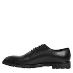 Dolce & Gabbana Black Leather Men Oxford Dress Formal Shoes Dolce & Gabbana