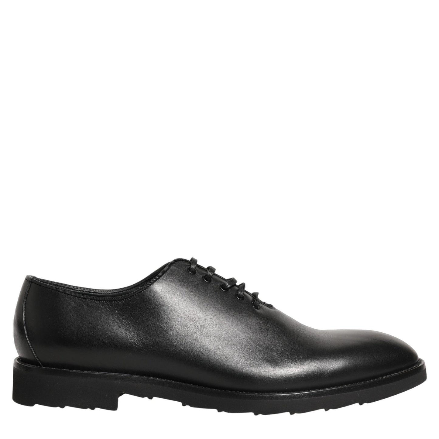 Dolce & Gabbana Black Leather Men Oxford Dress Formal Shoes Dolce & Gabbana