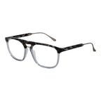 Sandro gray acetate and metal glasses frames with clear lenses, stylish and modern eyewear design.