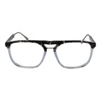 Sandro gray acetate and metal glasses frames with clear lenses, stylish and lightweight eyewear for everyday wear.