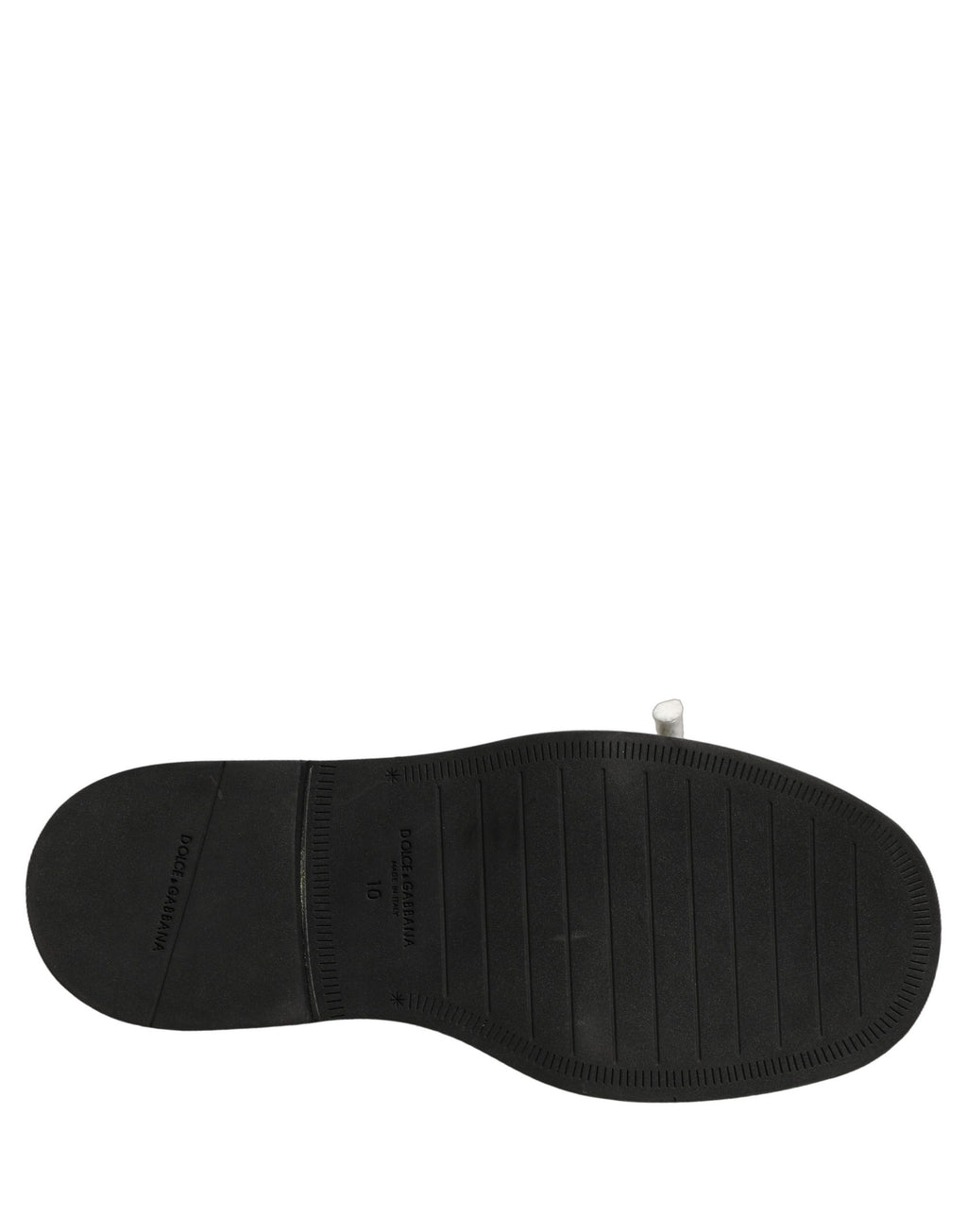 Dolce & Gabbana Brown Leather Slip On Flat Sandals Men Shoes Dolce & Gabbana