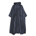 Herno Blue Polyester Coat Herno
