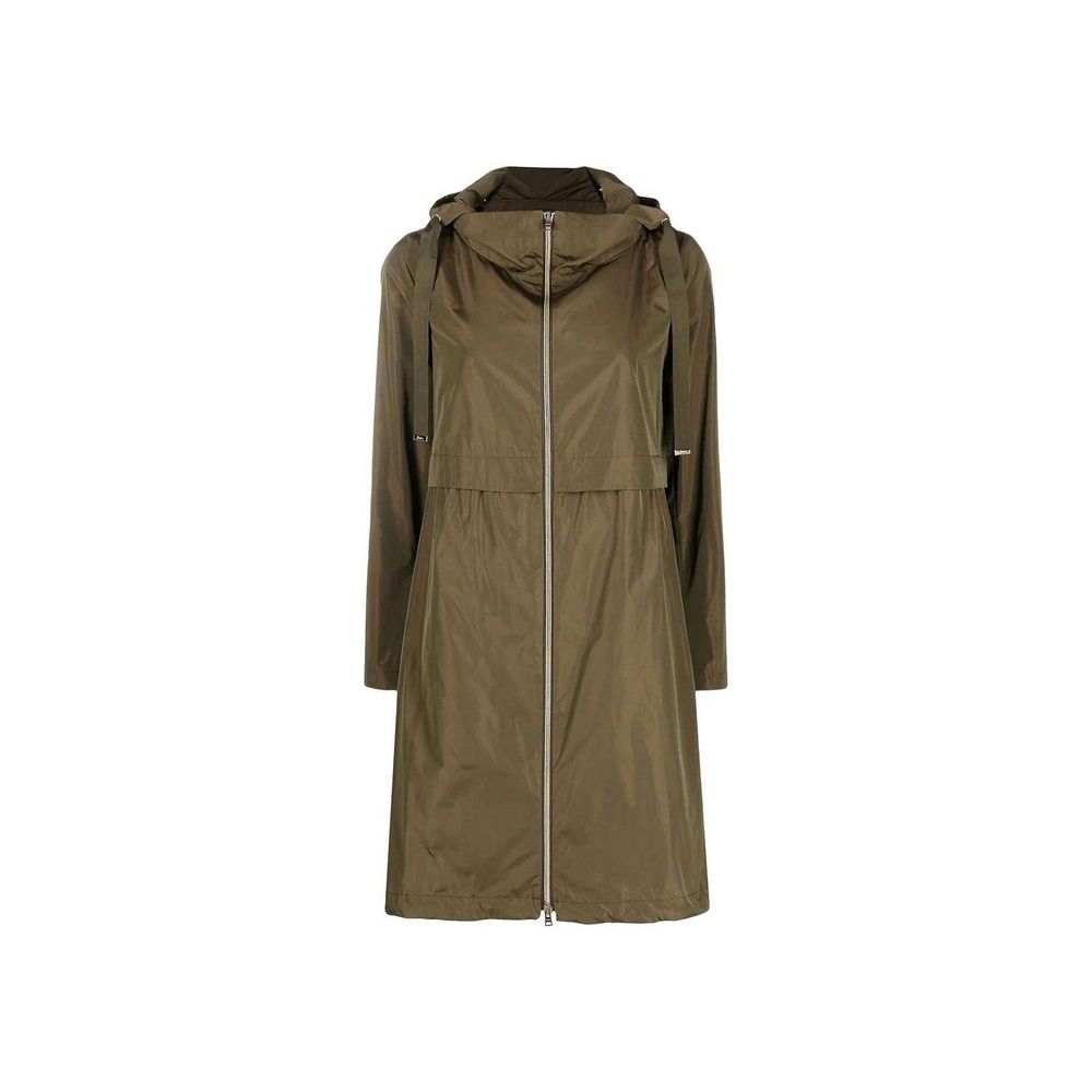 Herno Bicolor Polyester Coat Herno