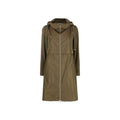 Herno Bicolor Polyester Coat Herno