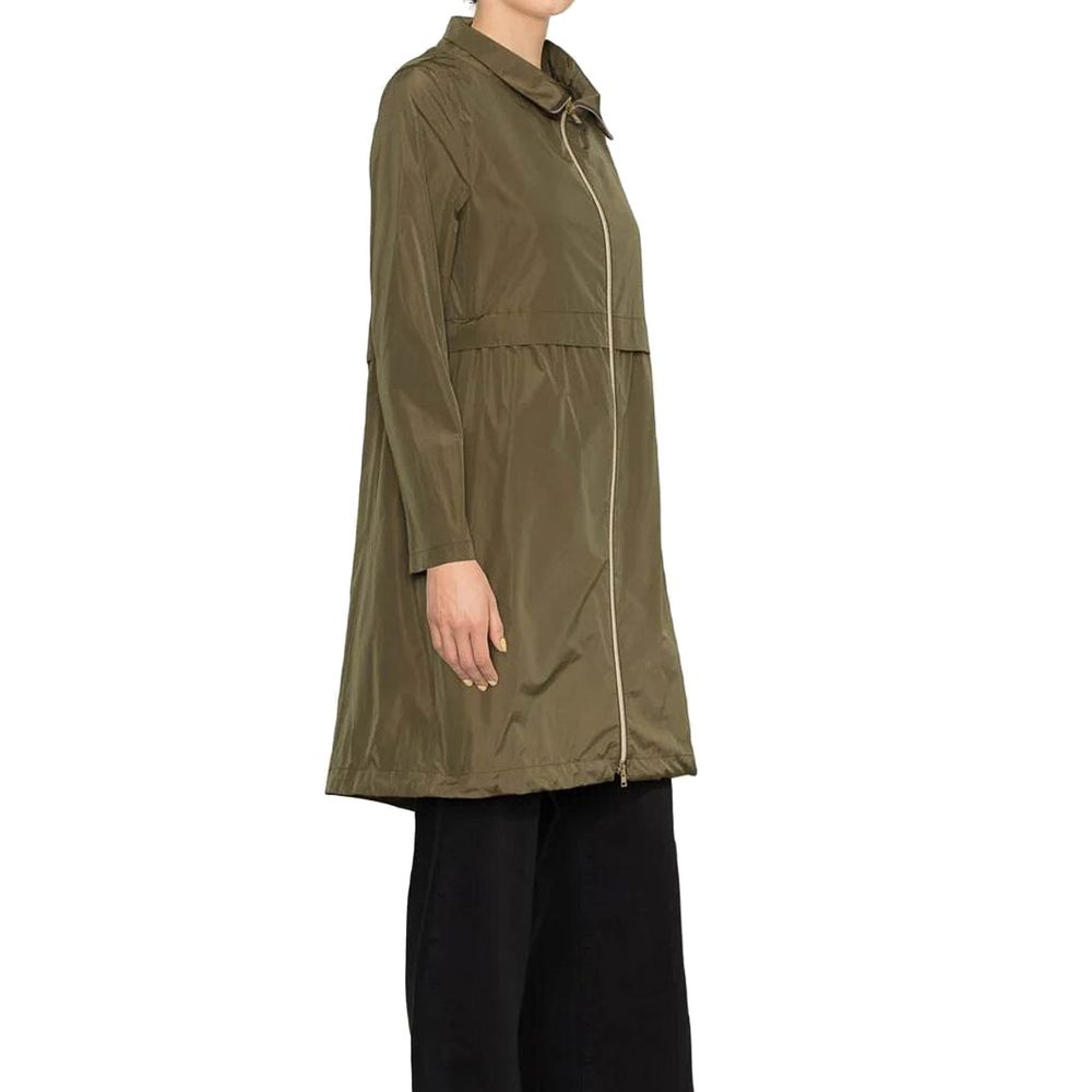 Herno Bicolor Polyester Coat Herno