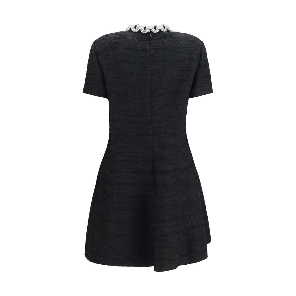 Valentino Black Cotton Casual Dress Valentino