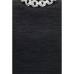 Valentino Black Cotton Casual Dress Valentino
