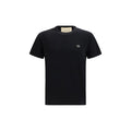 Valentino Black Cotton T-Shirt Valentino