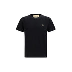 Valentino Black Cotton T-Shirt Valentino