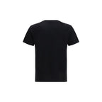 Valentino Black Cotton T-Shirt Valentino