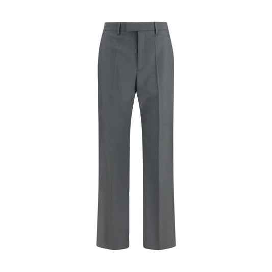 Valentino Garavani Gray Wool Oves Aries Dress Pants Valentino Garavani