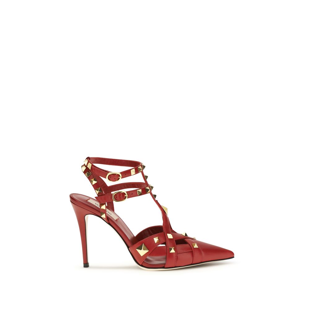 Valentino Garavani Multicolor Goatskin High Heel Pumps Valentino Garavani