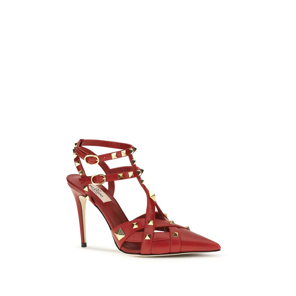 Valentino Garavani Multicolor Goatskin High Heel Pumps Valentino Garavani