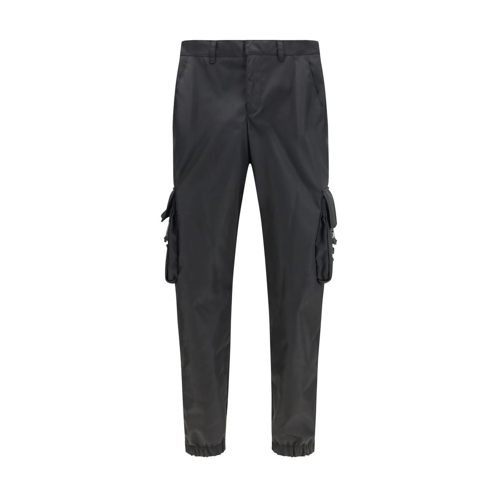 Prada Black Polyamide Cargo Pants Prada