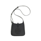 Tory Burch Black Calf Leather Bos Taurus Shoulder Bag Tory Burch